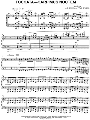 Toccata-Carpimus Noctem آهنگ زنگ دانلود رایگان