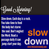 Slow It Down Descarga gratuita de tonos de llamada