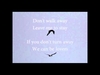 Don't Walk Away Ringtone Ladda ner gratis