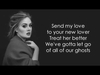 Send My Love Zəng melodiyası Pulsuz