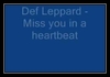 Miss You In A Heartbeat آهنگ زنگ دانلود رایگان