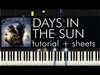 Days In The Sun ดาวน์โหลดริงโทนฟรี