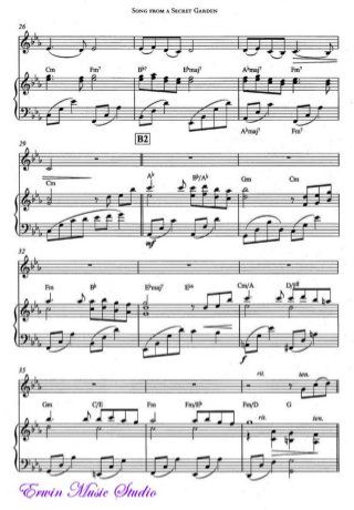 Song From A Secret Garden (Piano And Violin Version) ரிங்டோன் பதிவிறக்கம் இலவசம்